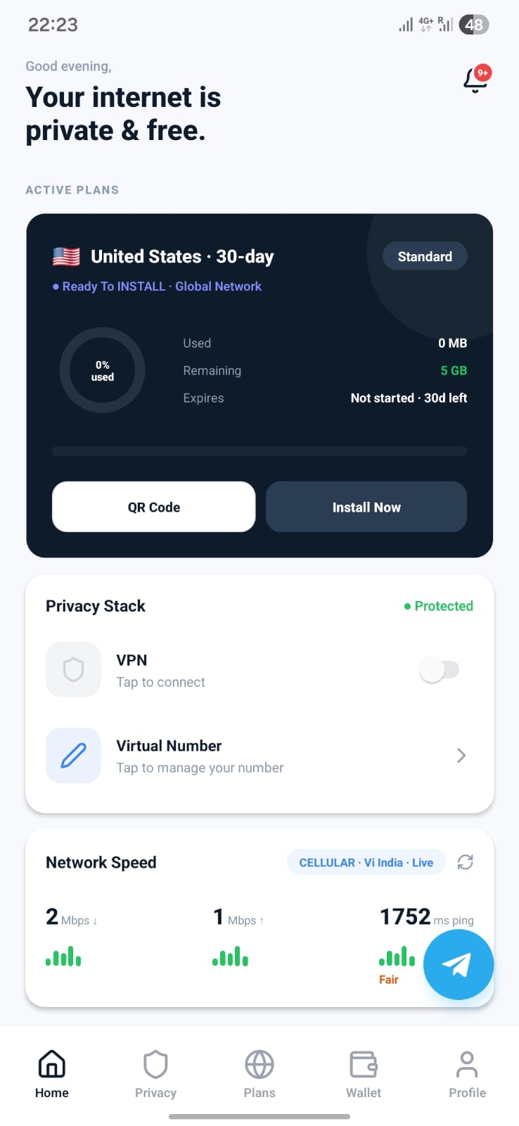 Home — network speed